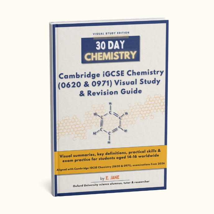 30 Day Chemistry: Complete Cambridge iGCSE (0620 / 0971) Revision Guide