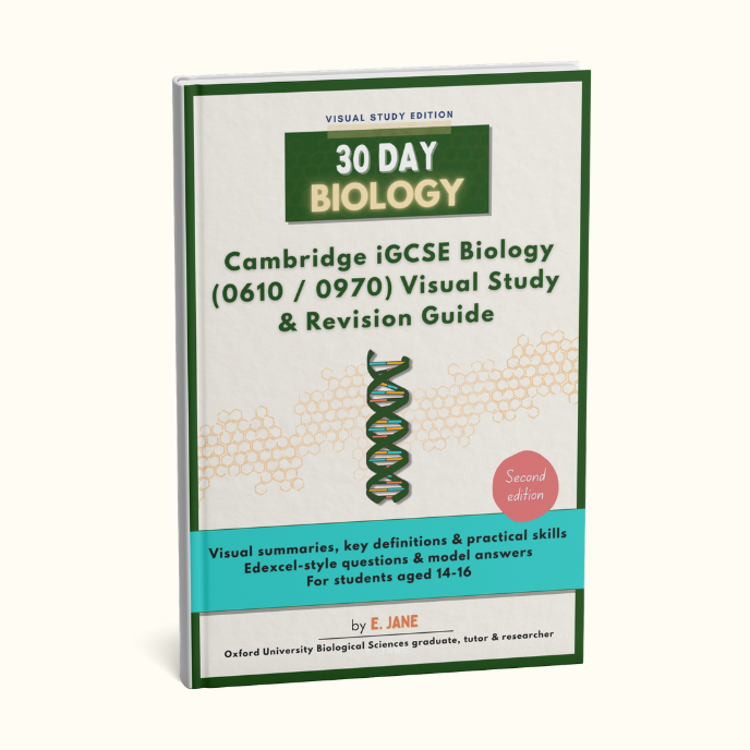 30 Day Biology: Complete Cambridge iGCSE (0610 / 0970) Revision Guide